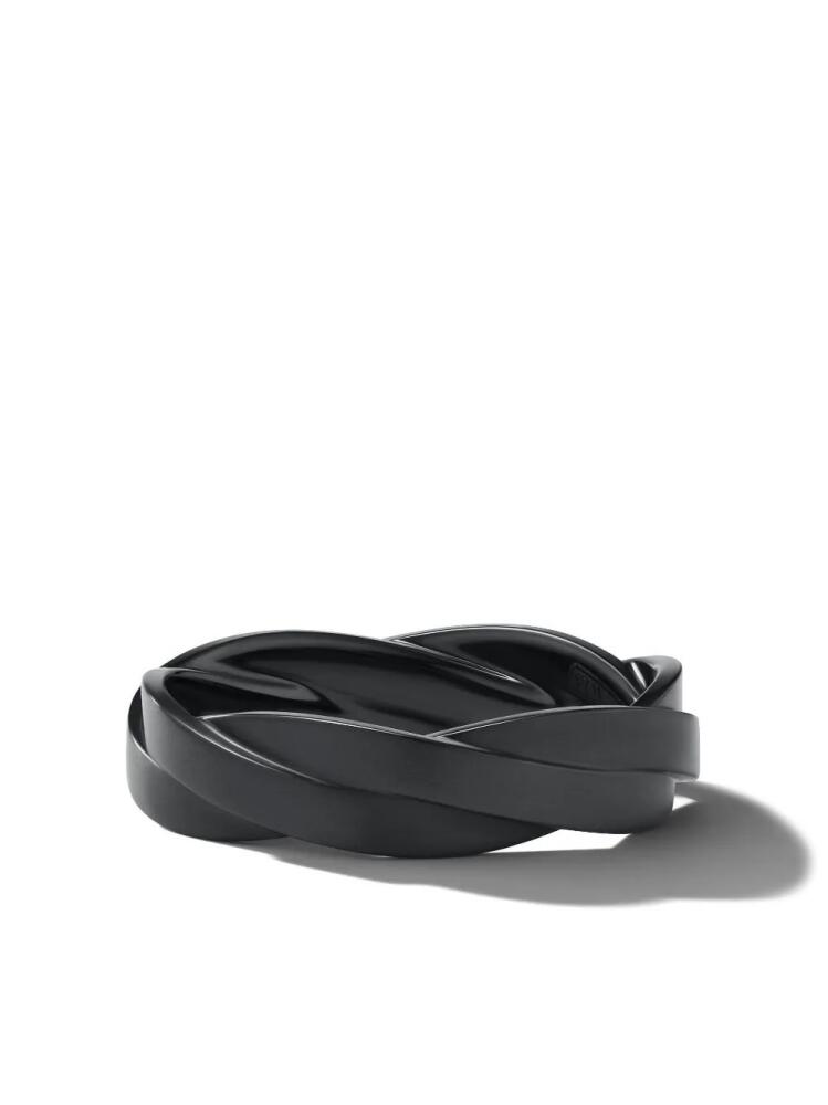 David Yurman twisted titanium ring - Black Cover