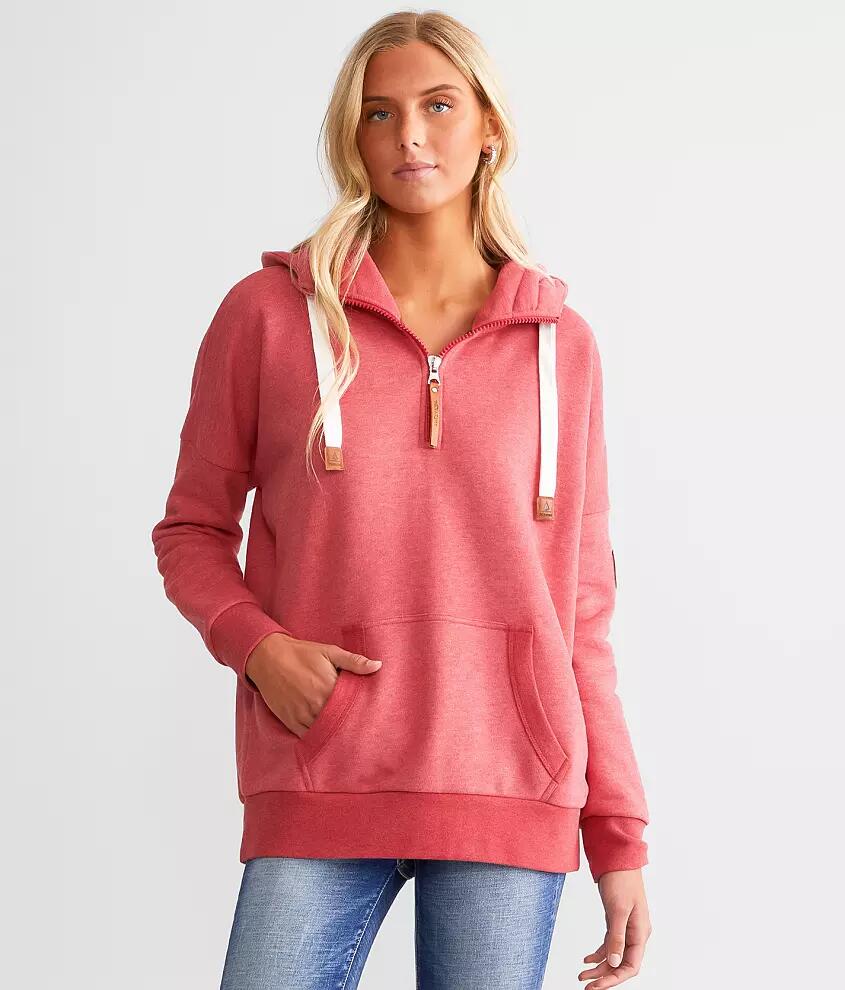 Wanakome Shine Quater Zip Hooded Sweatshirt Cover