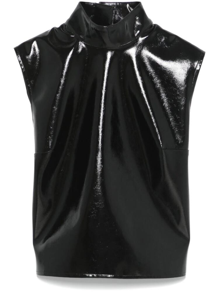 MSGM patent top - Black Cover