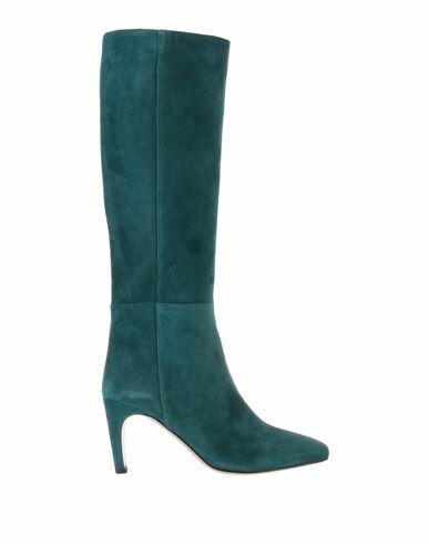 Ninni Woman Boot Emerald green Soft Leather Cover