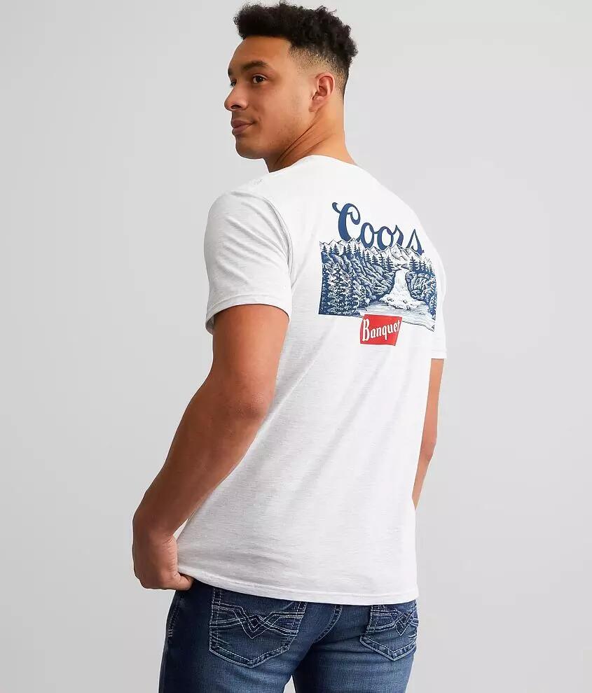 tee luv Coors Banquet Beer T-Shirt Cover