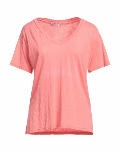 Michael Stars Woman T-shirt Coral SUPIMA Cover