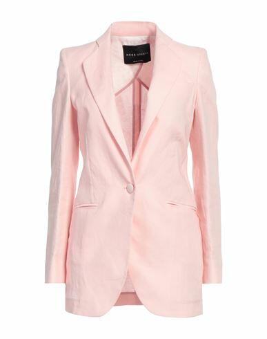 Hebe Studio Woman Blazer Light pink Linen Cover