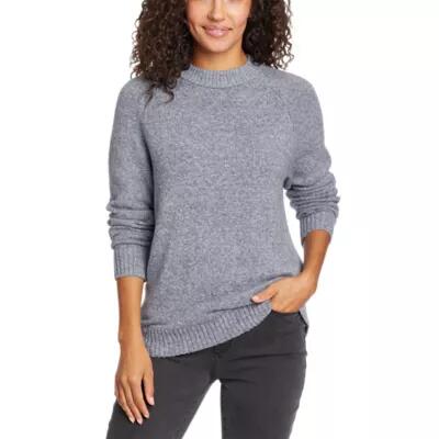 Eddie Bauer Women's Dreamknit Crewneck Sweater Cover