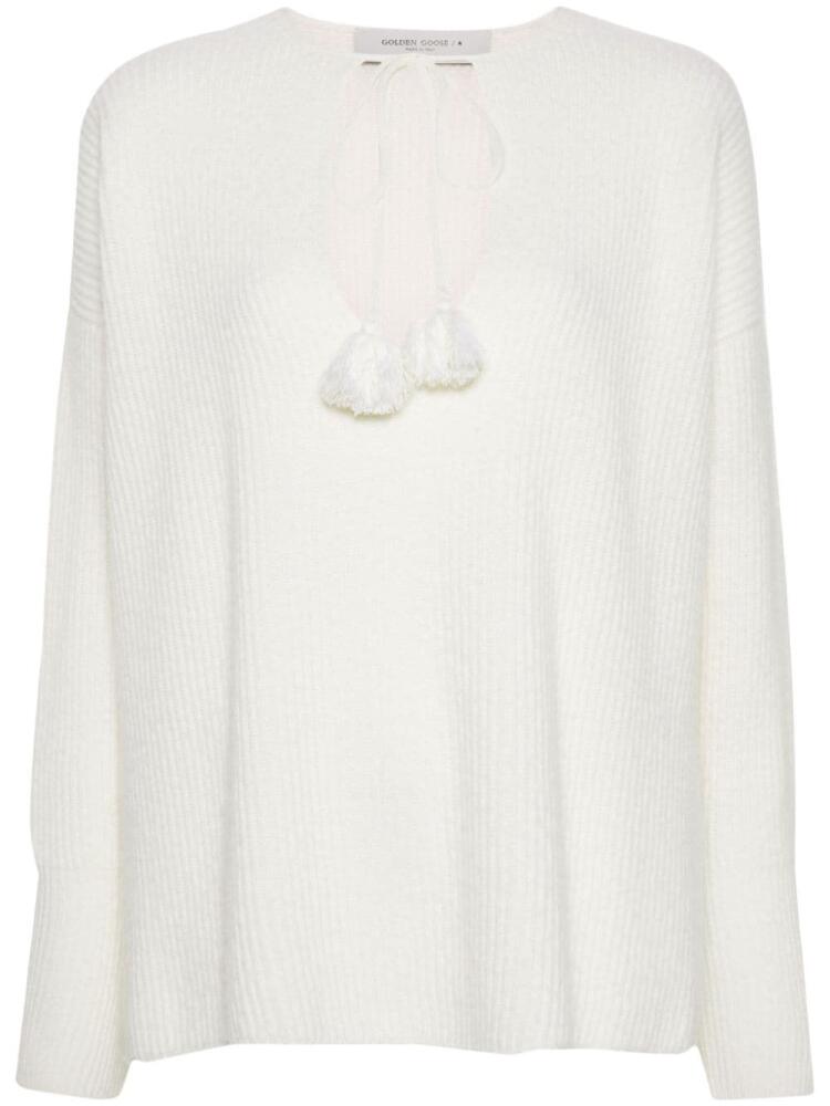 Golden Goose Mary Lou jumper - White Cover