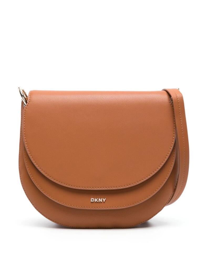 DKNY medium Flap Gamercy crossbody bag - Brown Cover