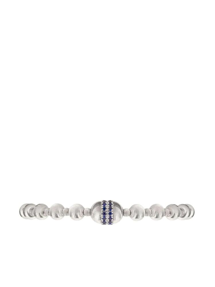 Officina Bernardi 18kt white gold Empire sapphire bracelet - Silver Cover