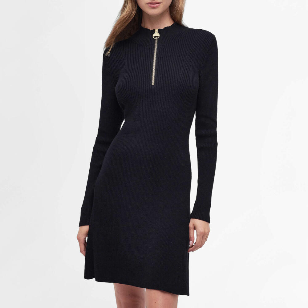 Barbour International Solar Ribbed-Knit Dress Cover