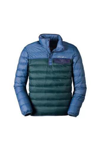 Eddie Bauer Men's Stratuslite Down Snap Mock Cover