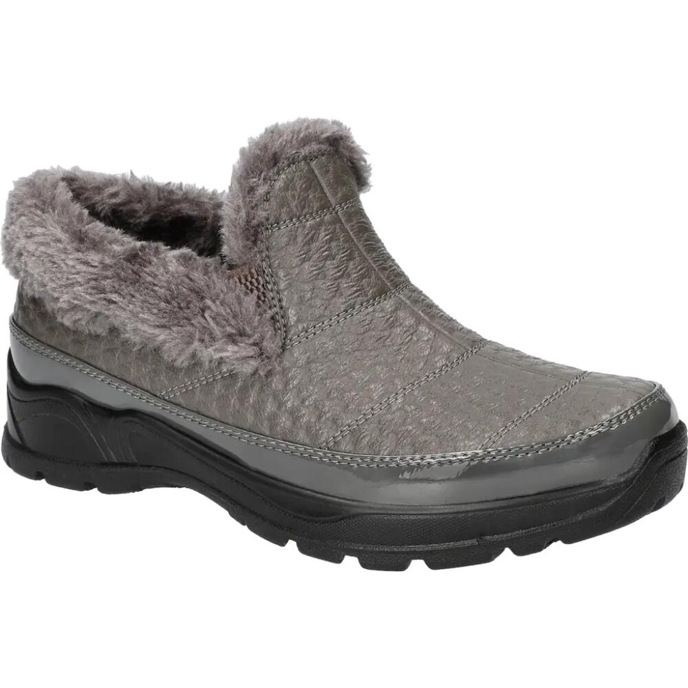 EASY STREET Flurry Waterproof Faux Fur Bootie in Grey Cover