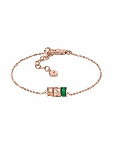 Emporio Armani Woman Bracelet Rose gold 925/1000 Silver, Synthetic stone Cover