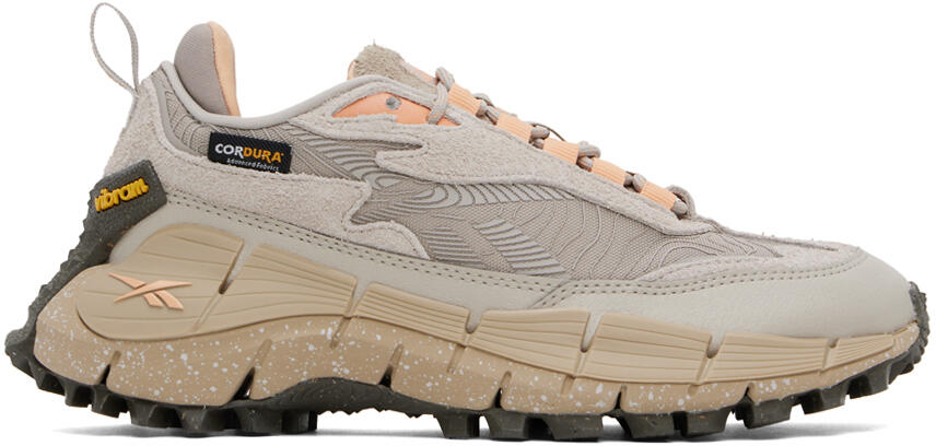 Reebok Classics Beige Zig Kinetica 2.5 Edge Sneakers Cover