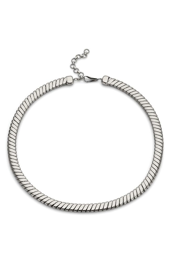 Nadri Sunlight Chain Necklace in Rhodium Cover