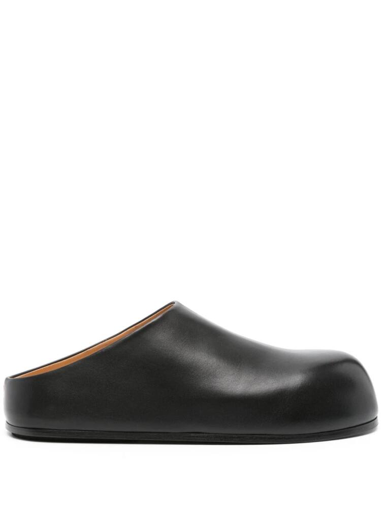 Marsèll Accom leather slippers - Black Cover