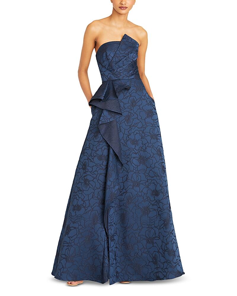 Ml Monique Lhuillier Strapless Dress Cover