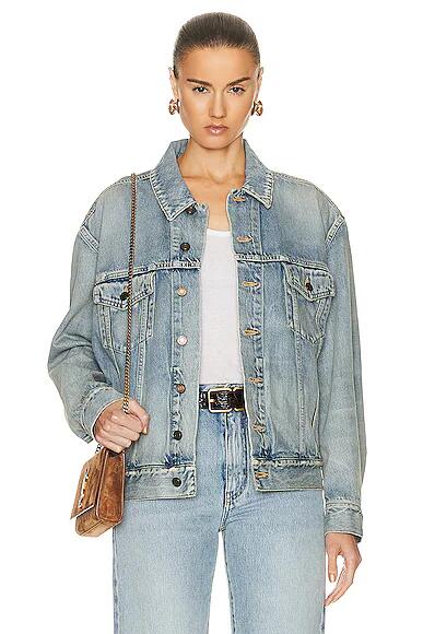 Saint Laurent Denim Jacket in Blue Cover