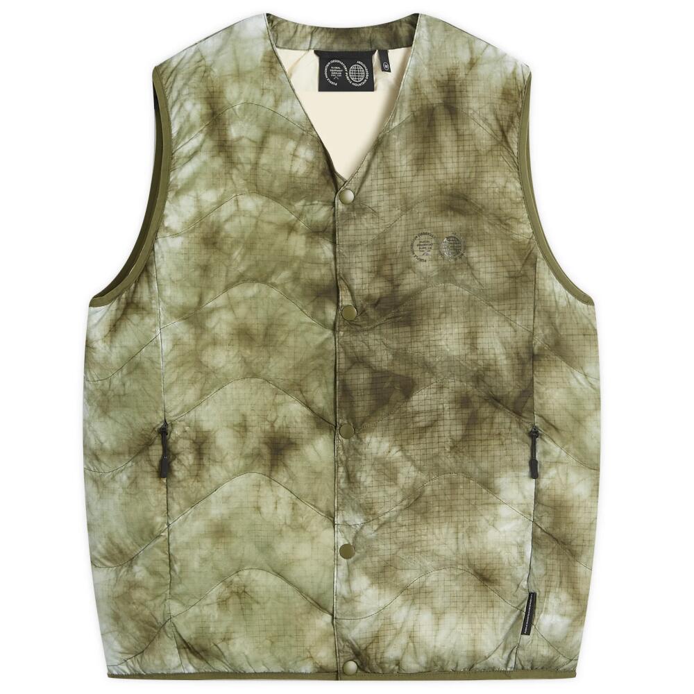 Purple Mountain Observatory Men's Waves Ripstop Vest in Camo Cover