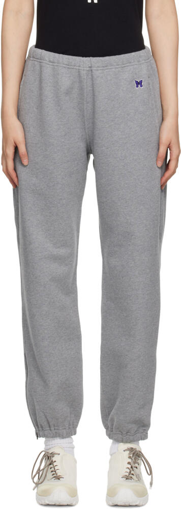 NEEDLES Gray Zip Vent Lounge Pants Cover