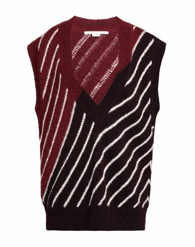 Stella Mccartney Woman Sweater Burgundy Alpaca wool, Polyamide, Wool Cover