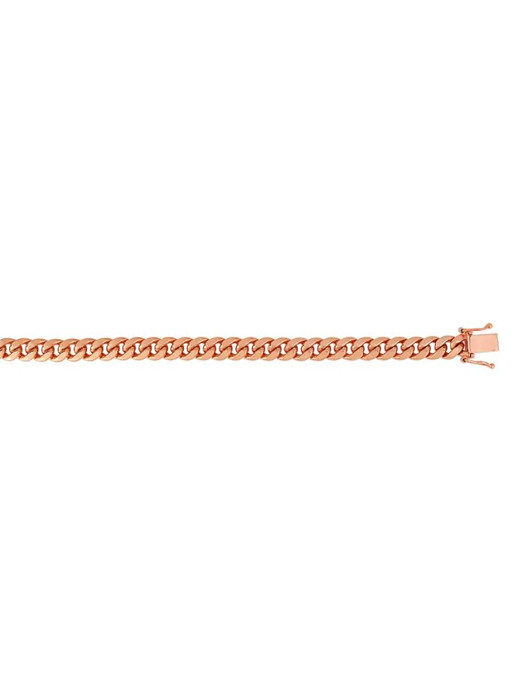 Saks Fifth Avenue Men's 14K Rose Gold Classic Miami Cuban Chain Bracelet Cover