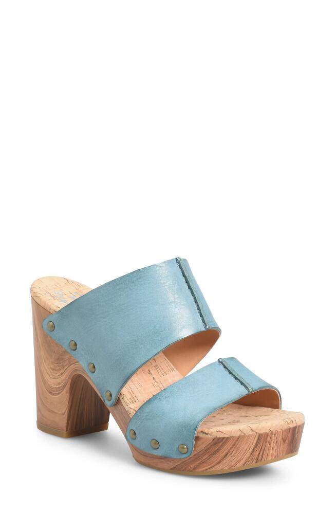 Kork-Ease Darra Slide Sandal in Turquoise F/G Cover