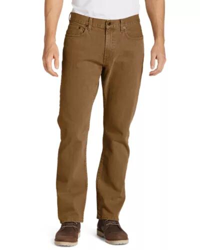 Eddie Bauer Men's Flex Jeans - Straight Fit Cover