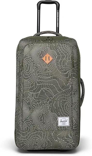 Herschel Supply Co. Herschel Heritage Softshell Medium Luggage (Ivy Green Topography) Luggage Cover