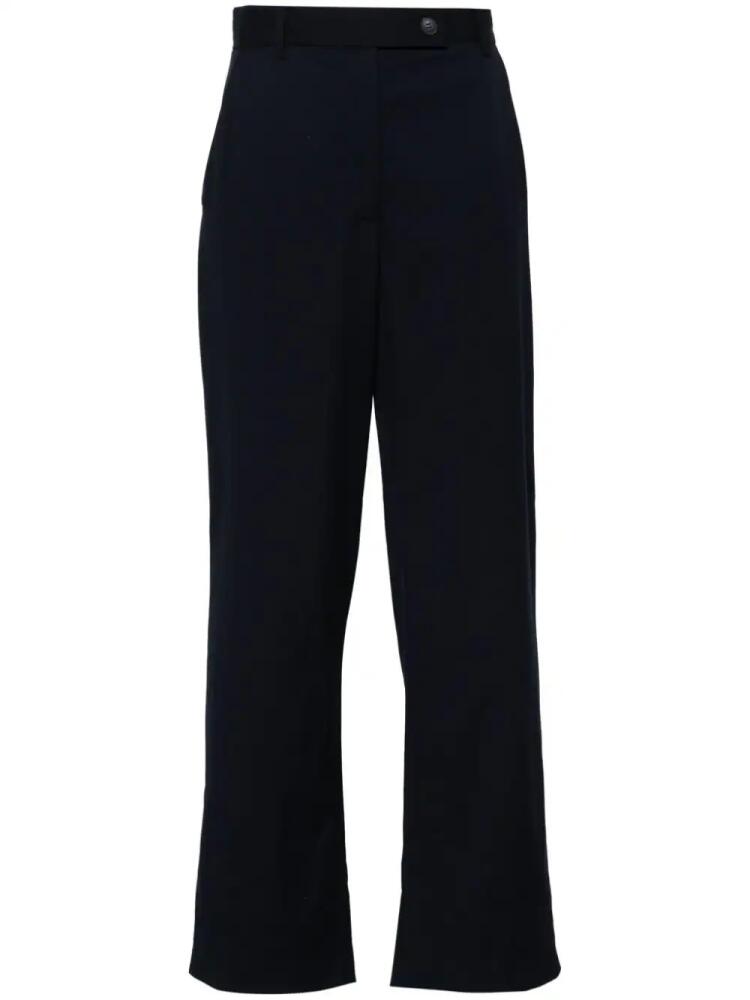 Bimba y Lola high-waisted straight-leg trousers - Blue Cover