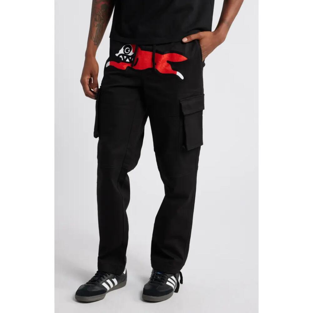 ICECREAM Runner Cotton Cargo Pants in Black Cover