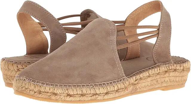 Toni Pons Nuria (Taupe Suede) Women's Shoes Cover