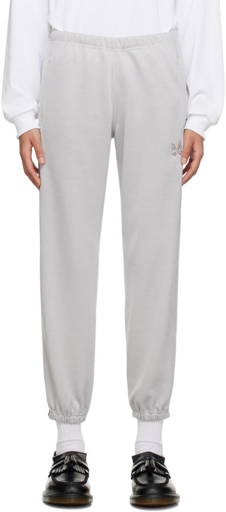 NEEDLES Gray Zipped Lounge Pants Cover