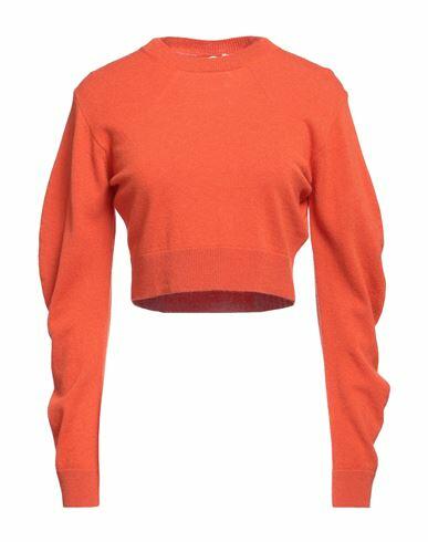 Circus Hotel Woman Sweater Orange Wool, Cashmere Cover