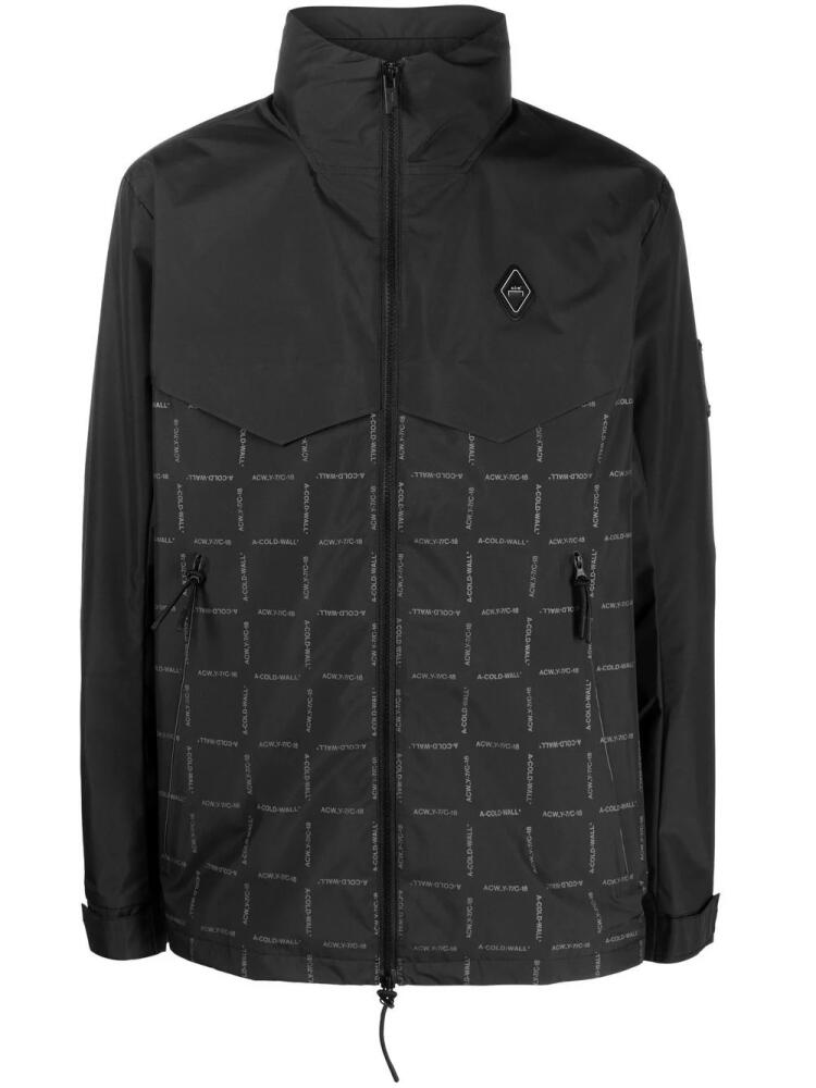 A-COLD-WALL* logo-print jacket - Black Cover