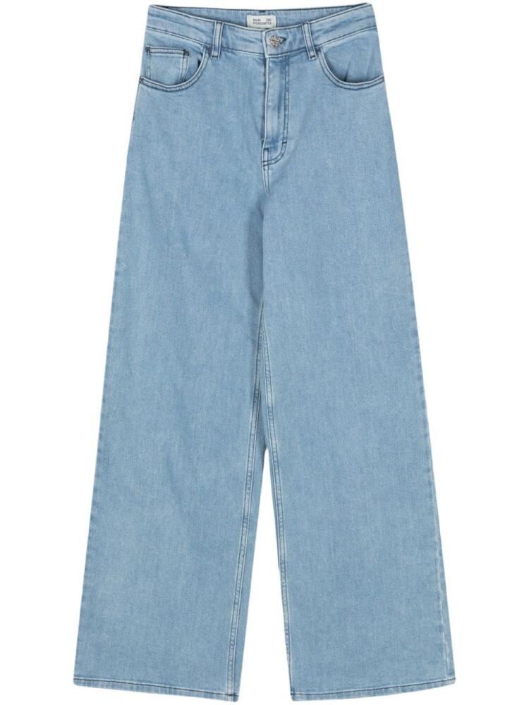 Baum Und Pferdgarten Nini high-rise wide-leg jeans - Blue Cover