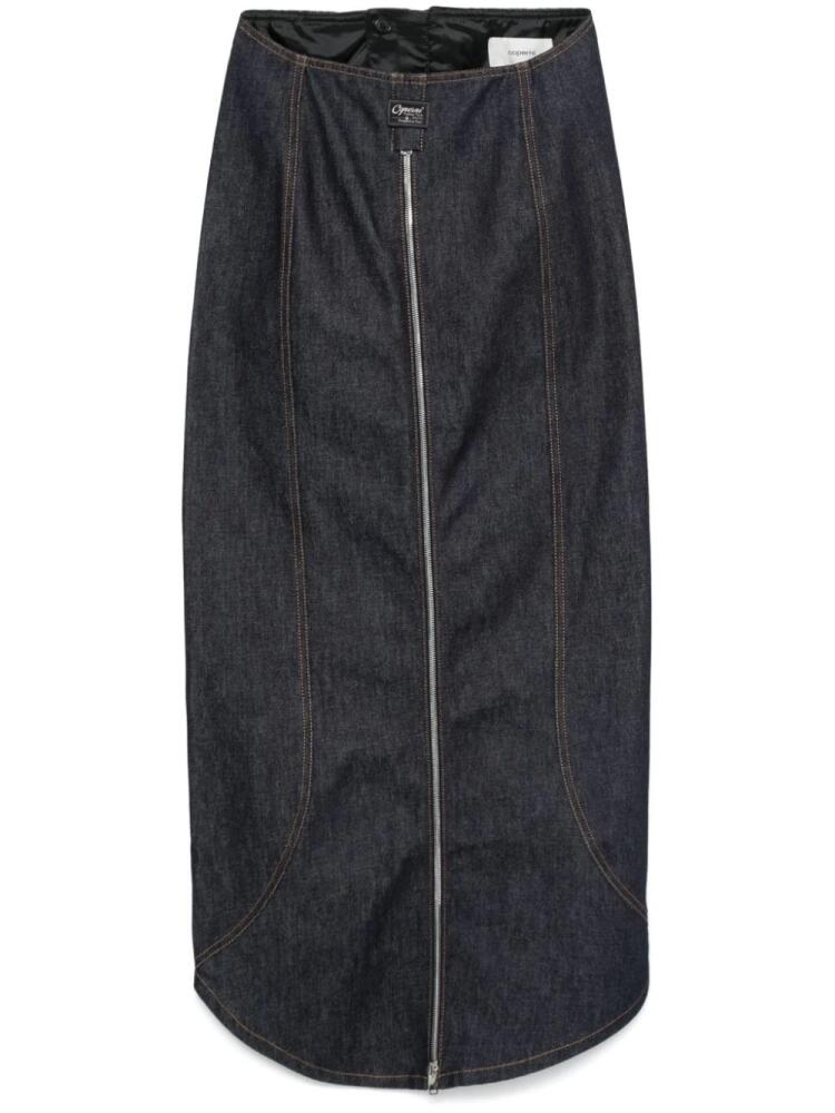 Coperni denim maxi skirt - Blue Cover