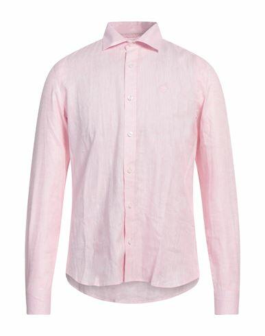 North Sails Man Shirt Pink Linen Cover