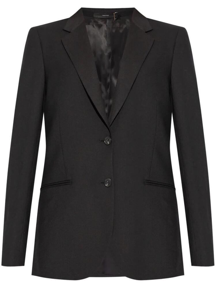 Paul Smith notched-lapels wool blazer - Black Cover