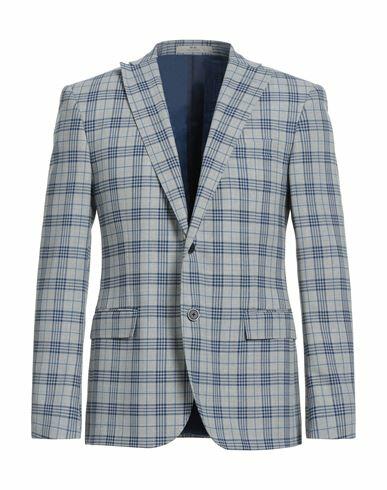 Cc Collection Corneliani Man Blazer Blue Virgin Wool Cover