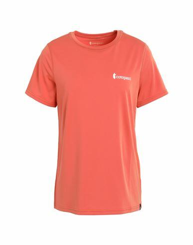 Cotopaxi Fino Tech Tee Woman T-shirt Orange Recycled polyester Cover