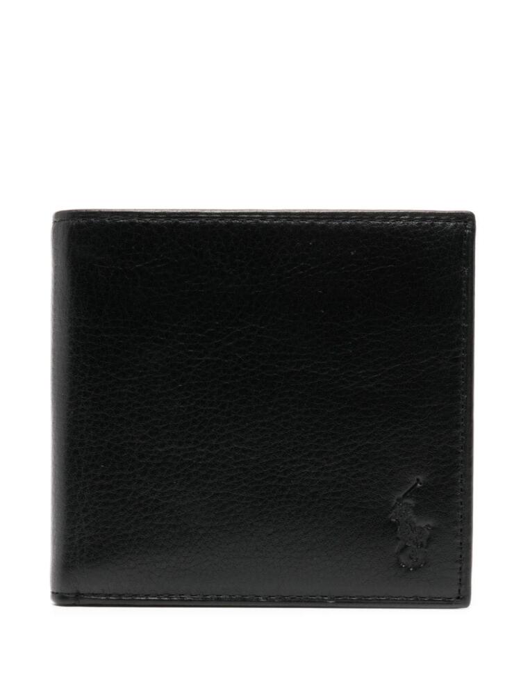 Polo Ralph Lauren debossed-logo bi-fold wallet - Black Cover