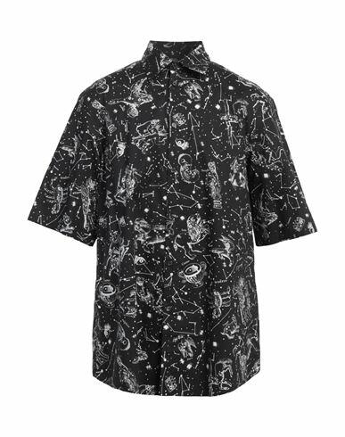 Valentino Garavani Man Shirt Black Size 15 ½ Cotton Cover