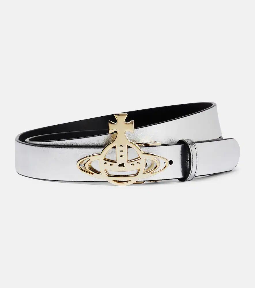 Vivienne Westwood Orb Buckle leather belt Cover