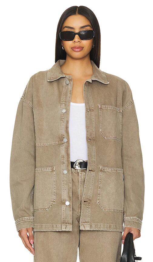 Dr. Denim Niko Jacket in Taupe Cover