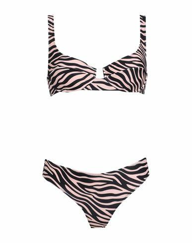 Smmr Woman Bikini Light pink Polyamide, Elastane Cover