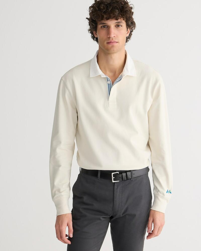 J.Crew Rugby shirt with striped placket Cover