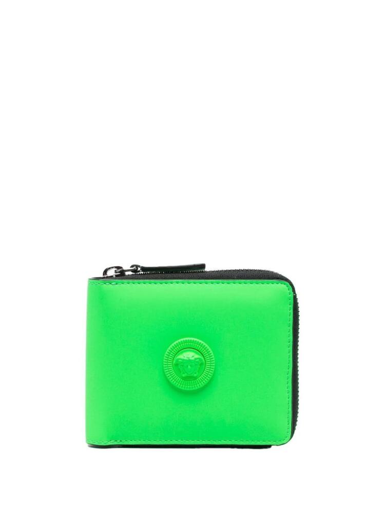 Versace Medusa two-tone wallet - Green Cover