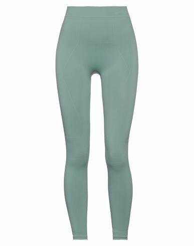 Rick Owens Woman Leggings Sage green Polyamide, Elastane Cover