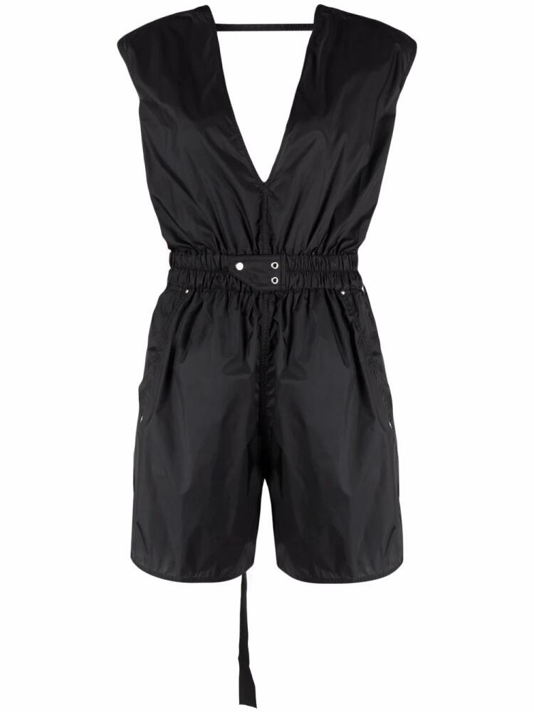 Rick Owens V-neck playsuit - Black Cover