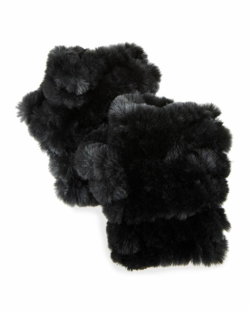 Jocelyn Mandy Fingerless Faux Fur Mittens Cover