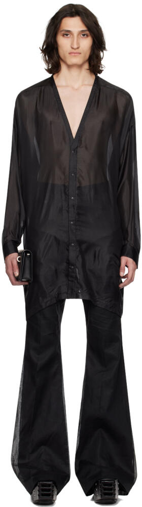 Rick Owens Black Lido Larry Shirt Cover